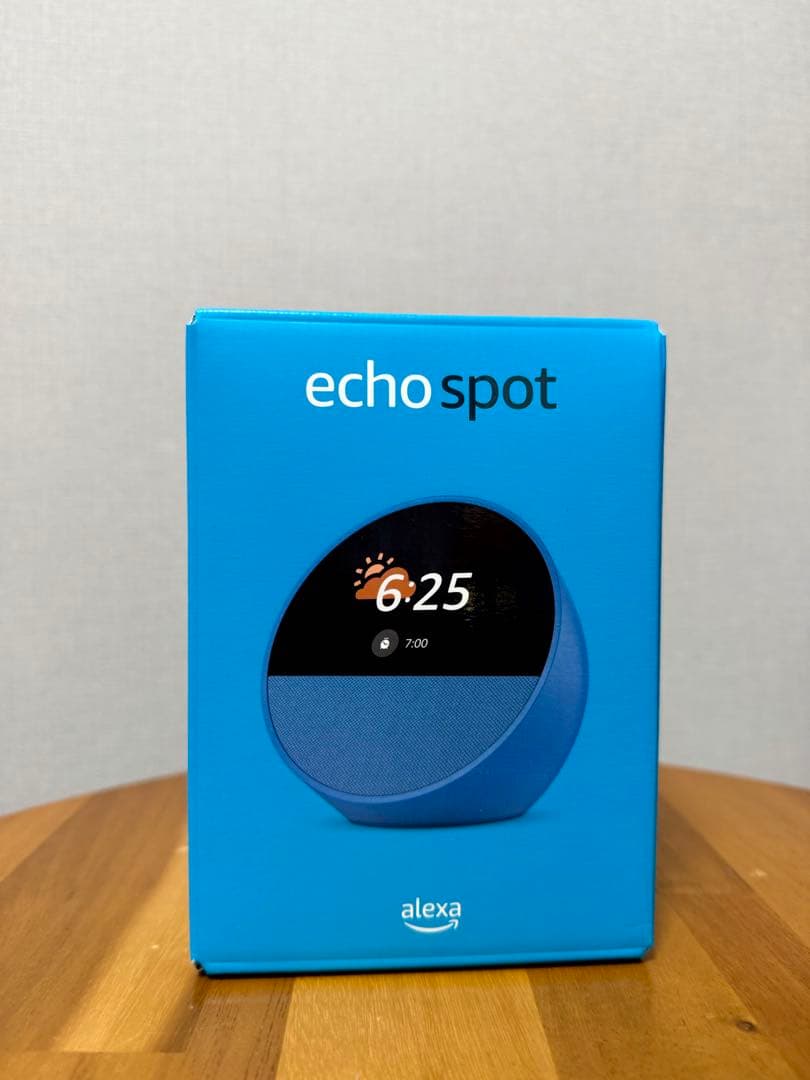 【新品未開封】Amazon Echo Spot オーシャンブルー(青)
