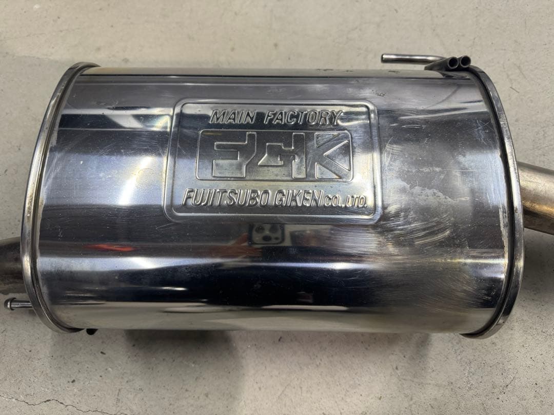 マーチ　k13 純正オプションマフラー　フジツボ製　1.2リッター用