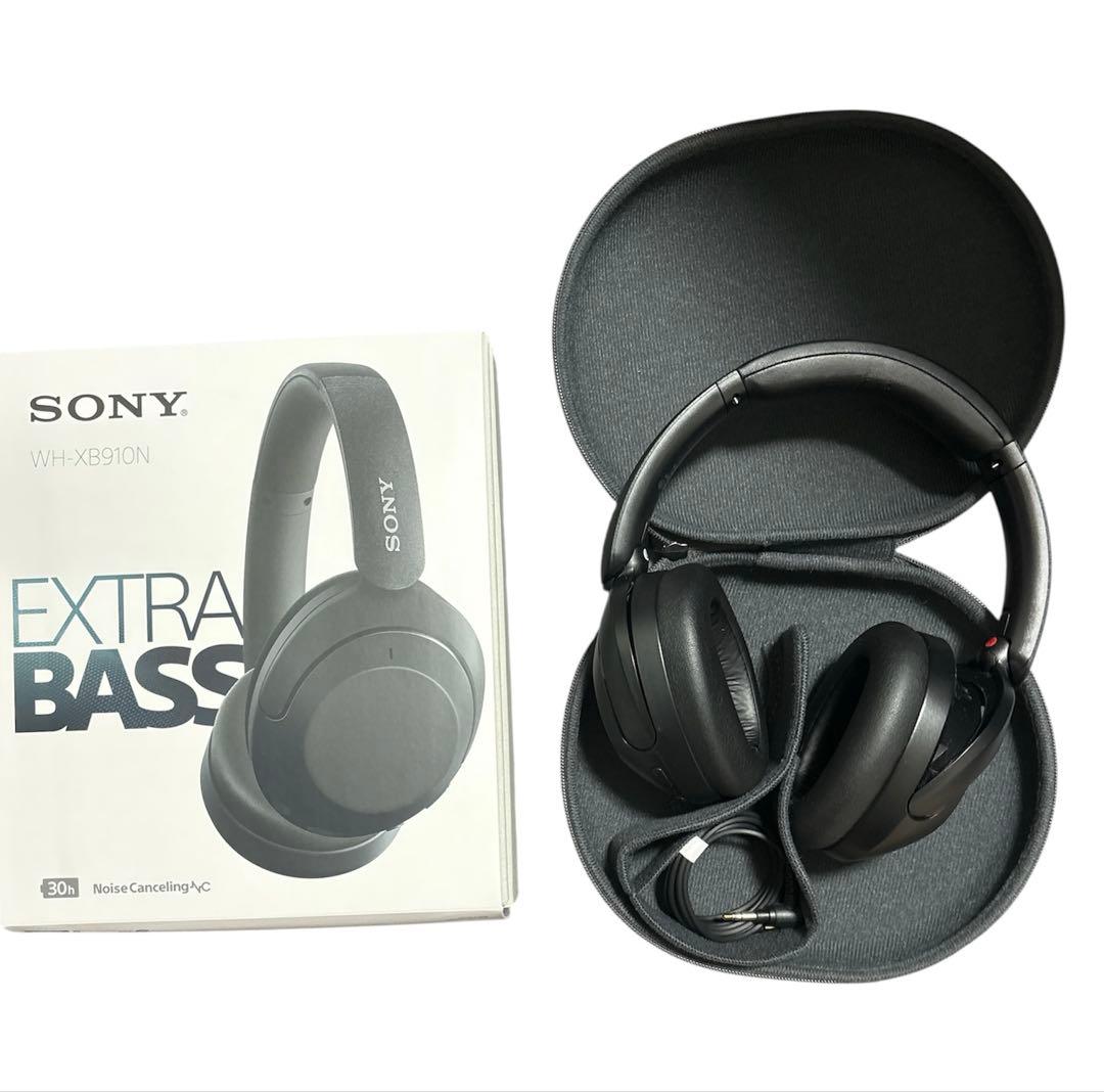 SONYヘッドホン WH-XB910N 重低音 EXTRA BASS 美品