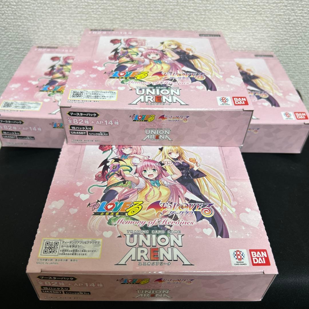 ユニオンアリーナ Toloveる 4box テープ付き