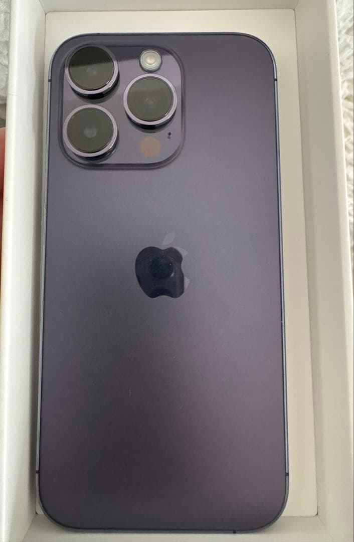 修理済み新品 純正バッテリー100% iPhone14Pro 256GB 本体