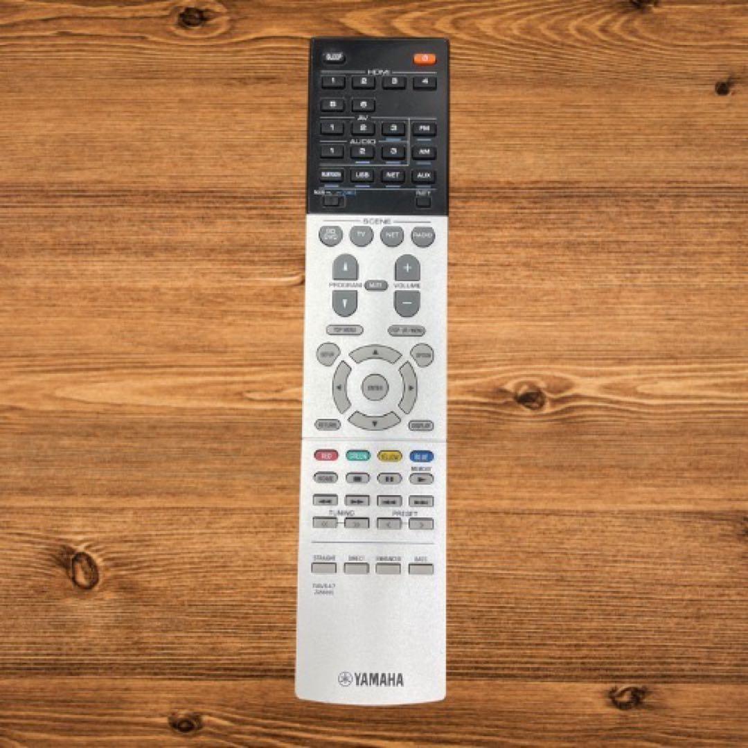 【YAMAHA AVレシーバー RX-S601 ブラック】リモコン付き・箱なし