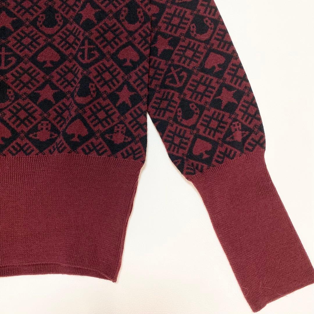 ヴィヴィアンウエストウッド　ニット　オーブ　ダイヤモンド　スペード　星　いかり