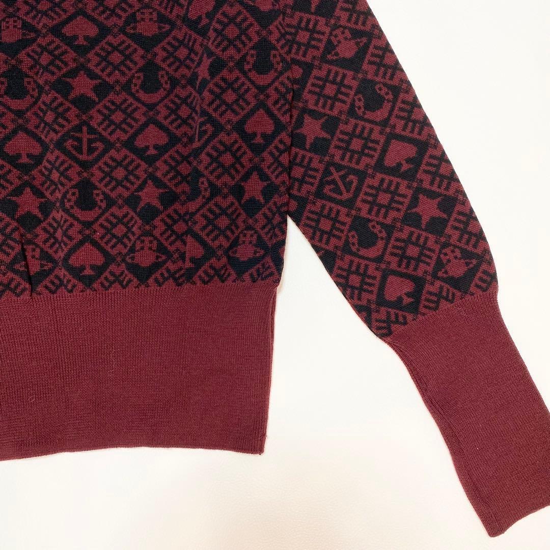 ヴィヴィアンウエストウッド　ニット　オーブ　ダイヤモンド　スペード　星　いかり