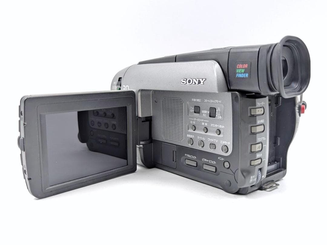 8mmテープのダビングに！ SONY ビデオカメラ CCD-TRV92 4