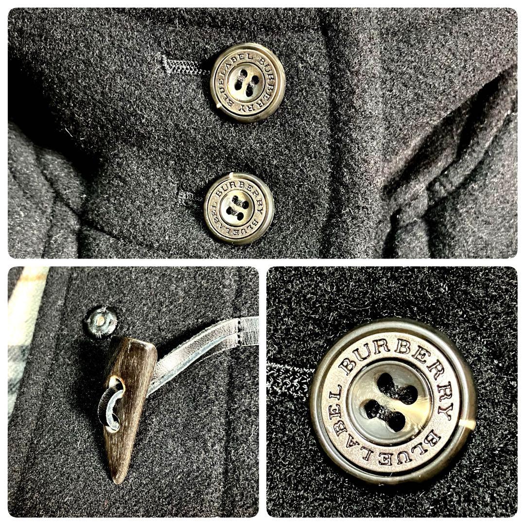 【happy_0930様】BURBERRY ✨ダッフルコート　ダブルフェイス 黒