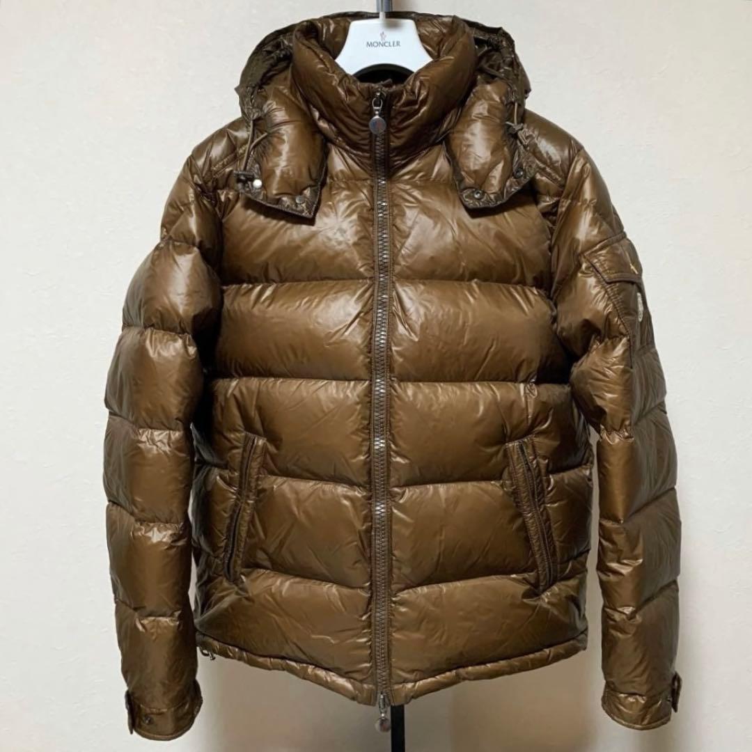 希少★ モンクレール　MAYA マヤ　ブラウン　サイズ4　国内正規品 5D213