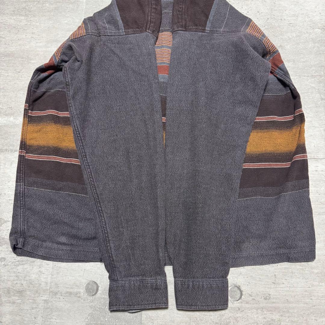 patagonia 02年 ポルトガル製 ? ヘビーフランネルシャツ ブラウン