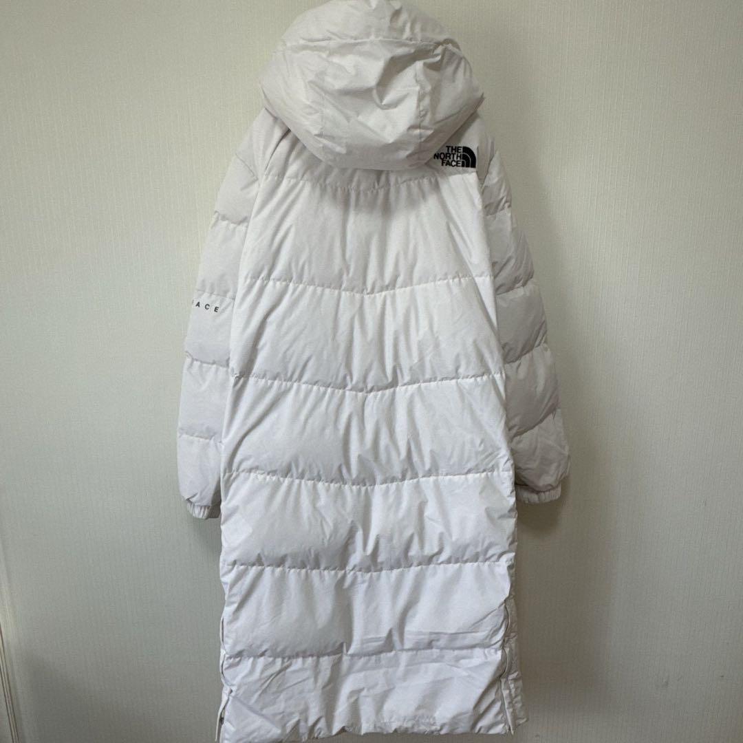 【海外限定】ノースフェイス　ロングダウン　メンズM　　白