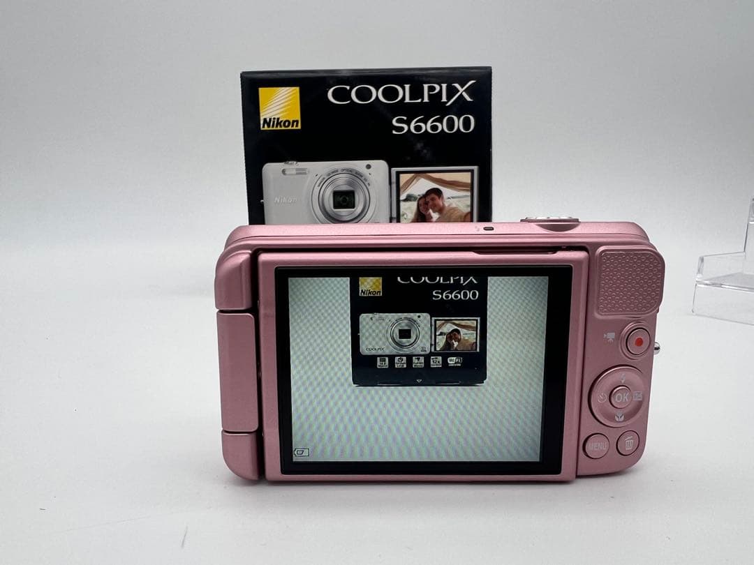 新品同様　ニコン NIKON Coolpix S6600 コンデジ ピンク