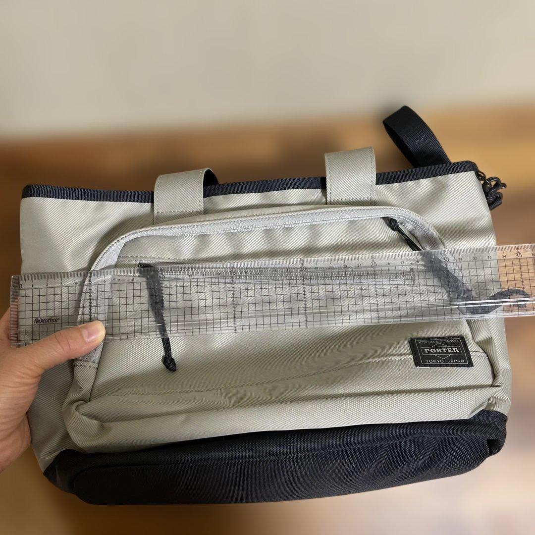 PORTER ポーター トートバッグ グレー ナイロン 吉田カバン