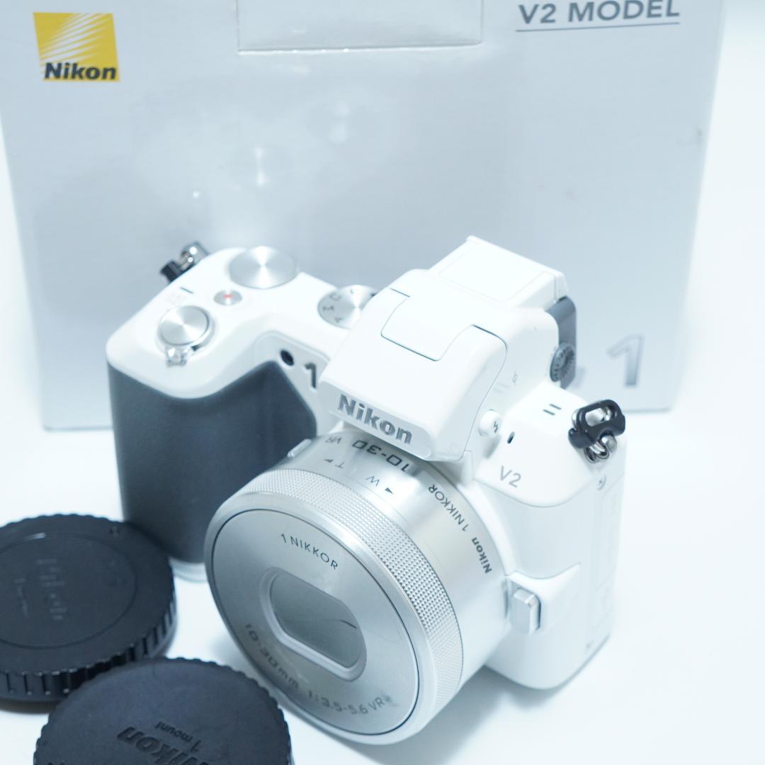 シャッター630回！Nikon ニコン 1v2 レンズセット