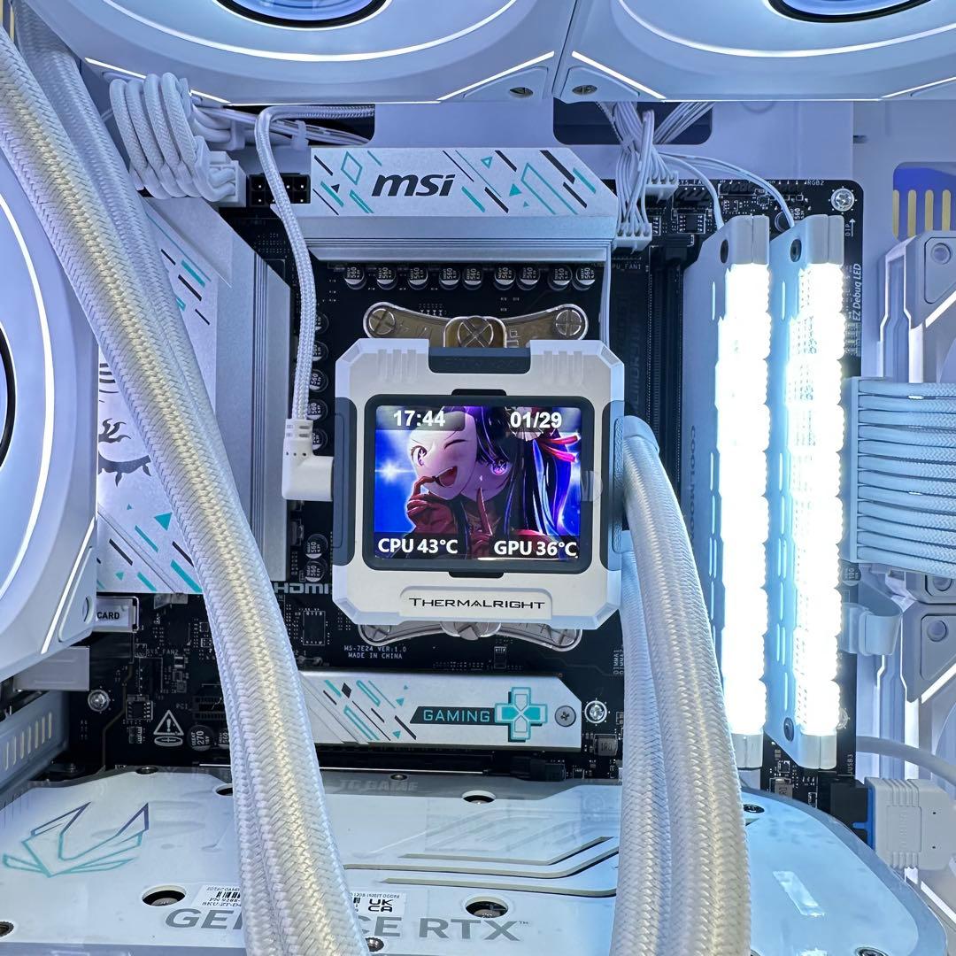 【新品】高性能ゲーミングPC RTX4070 RYZEN7 9700X 2TB