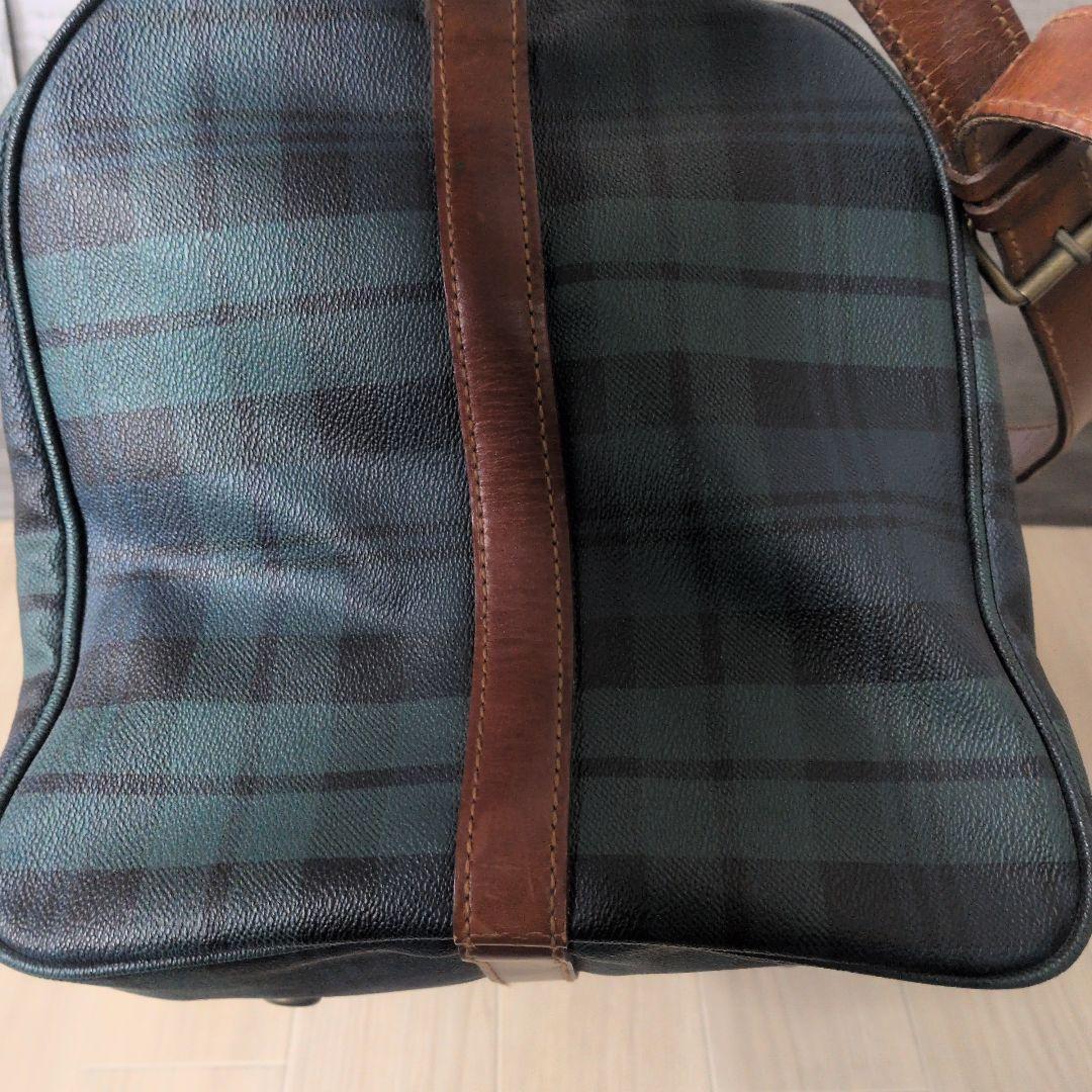 ラルフローレン ポロ チェック ボストンバッグ ショルダーバッグ