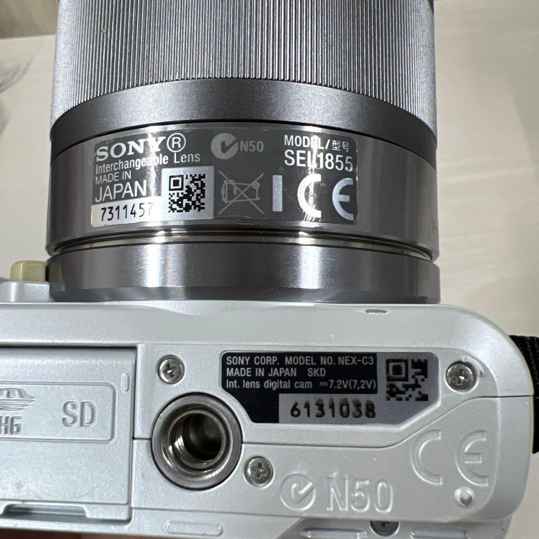 Sony NEX-C3 16.2メガピクセル シルバー