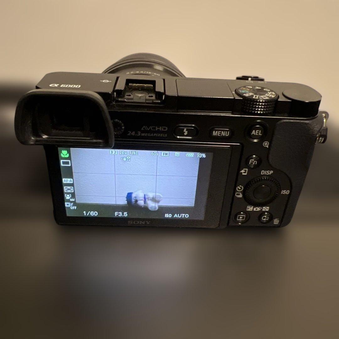 【みゆ】α6000 レンズキット（ILCE-6000）ミラーレス一眼カメラ