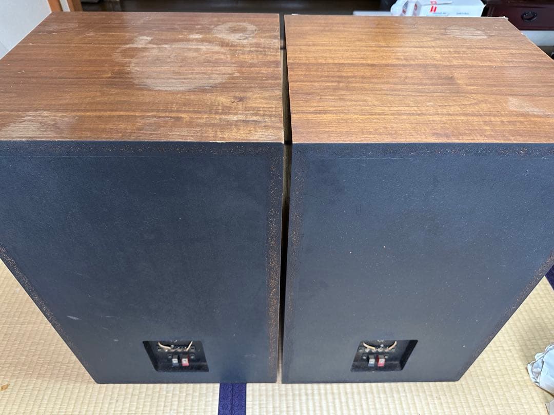 JBL スピーカー ポート付き 黒木目