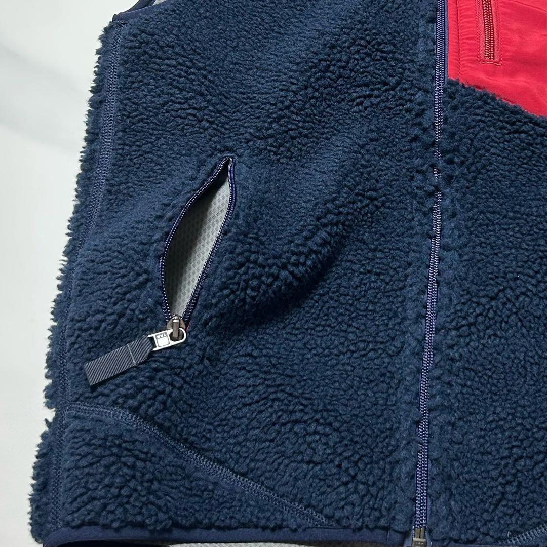 【XXS】美品 パタゴニア クラシック レトロX ベスト ネイビー レッド