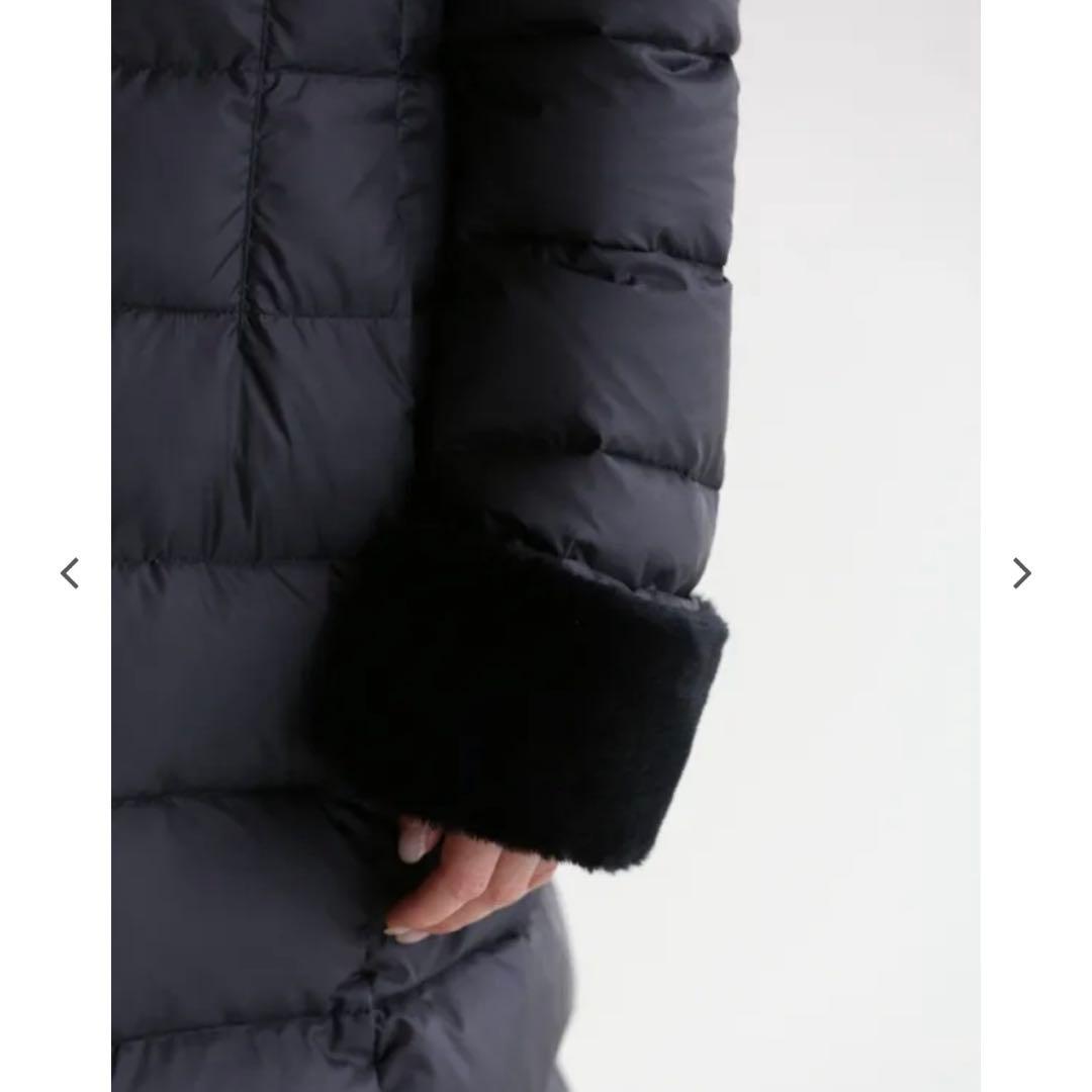 Ballsey ボールジィ　ライトダウンコンビ フーデットコート 36 黒