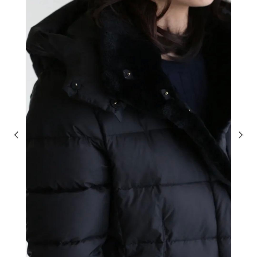 Ballsey ボールジィ　ライトダウンコンビ フーデットコート 36 黒