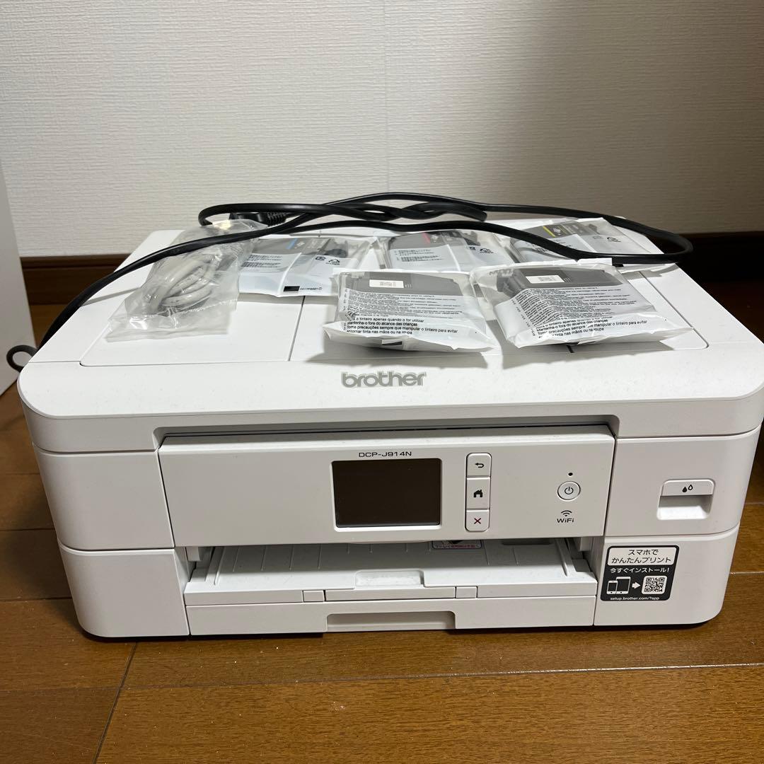 【未開封純正インク付】brother プリンター DCP-J914N