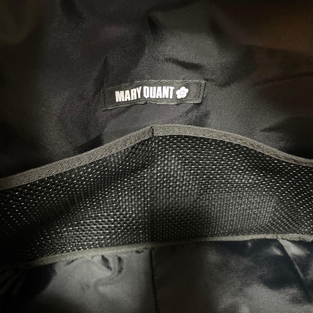 美品　マリークワント　ピンソニックキルトデイジー ライトボストンバッグ 黒