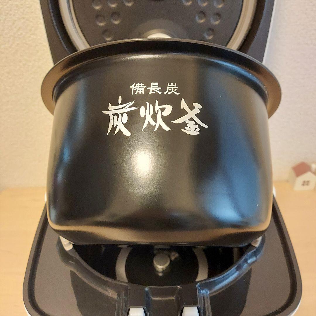 MITSUBISHI NJ-SV06R-W 炊飯器 0.63L 三菱電機 炭炊釜