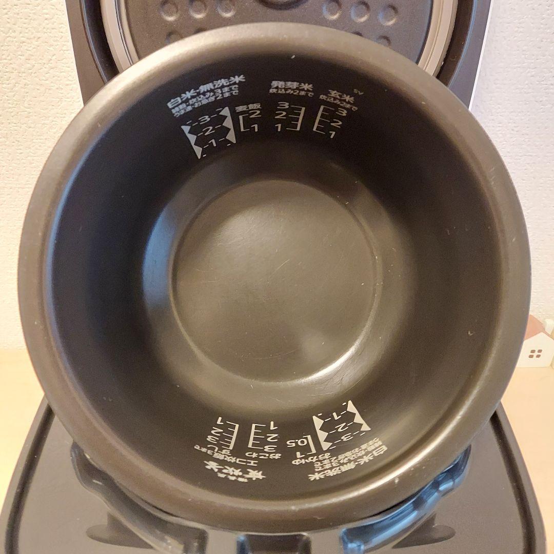 MITSUBISHI NJ-SV06R-W 炊飯器 0.63L 三菱電機 炭炊釜