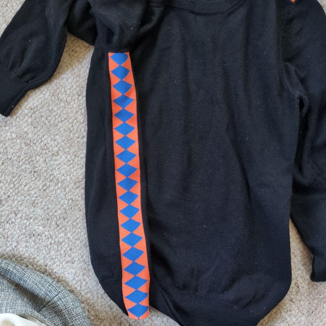 【再値下げ】PRADA 幾何学模様 長袖ニットセーター