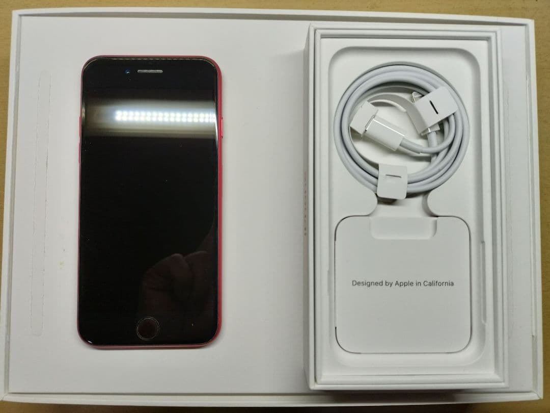 スマートフォン本体 iPhone SE2 64GB RED
