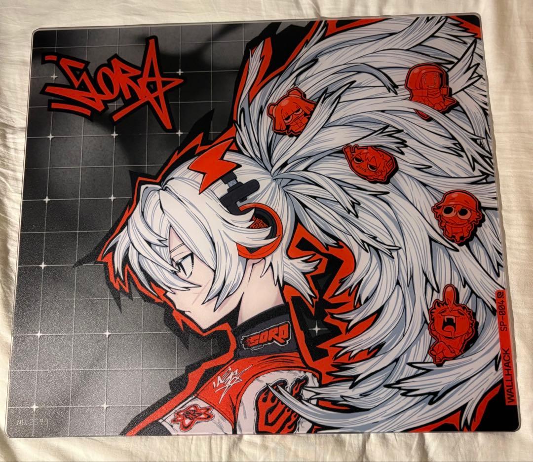WALLHACK SP-004 Drift Sora ガラスマウスパッド