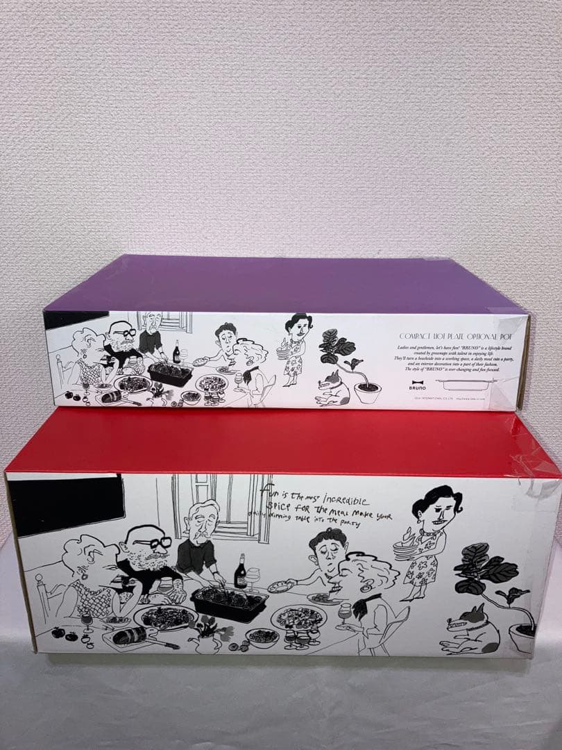 新品　BRUNO コンパクトホットプレート セラミックコート鍋　セット