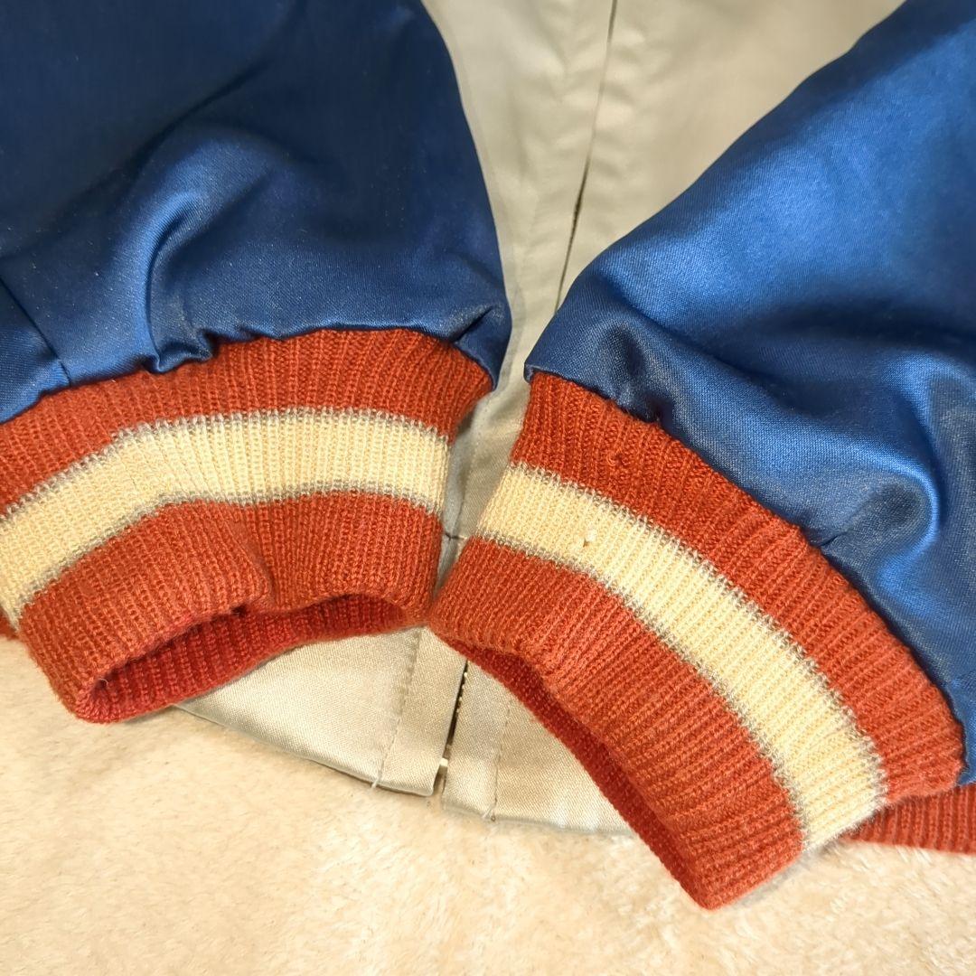 テーラー東洋 スカジャン リバーシブル 虎 横田基地 ブルー Mサイズ