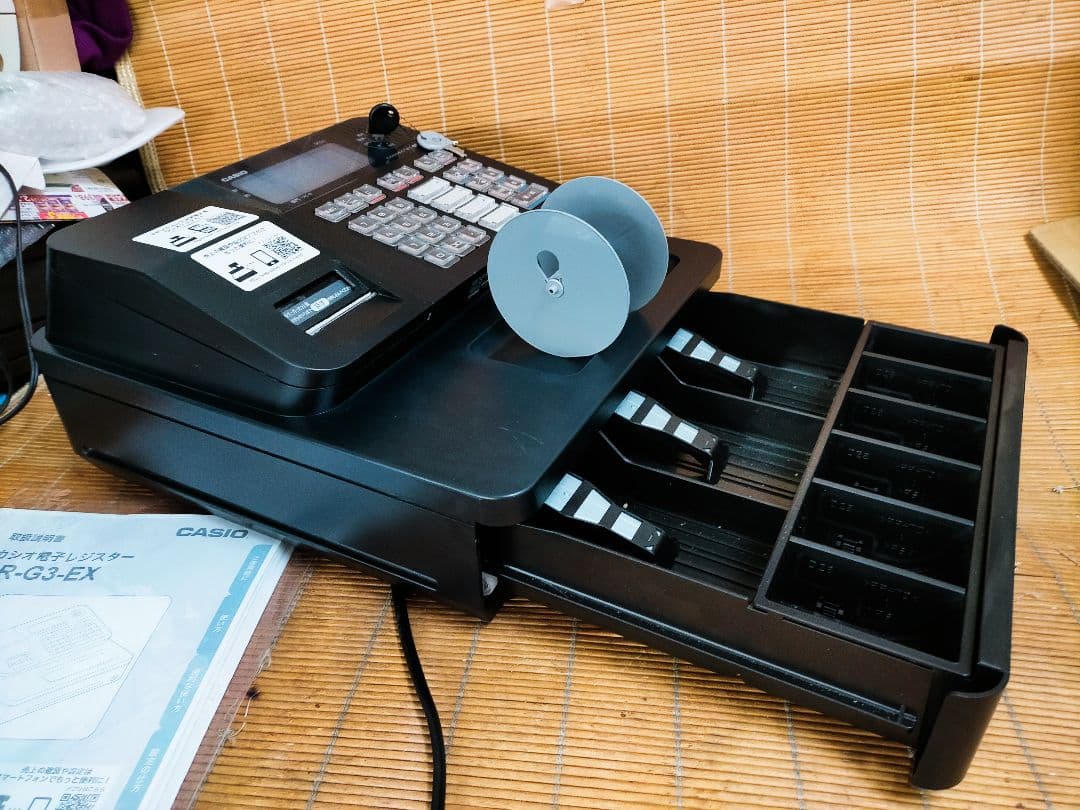 カシオレジスター　SR-G3EX　スマホ連携売上管理　送料無料　900207
