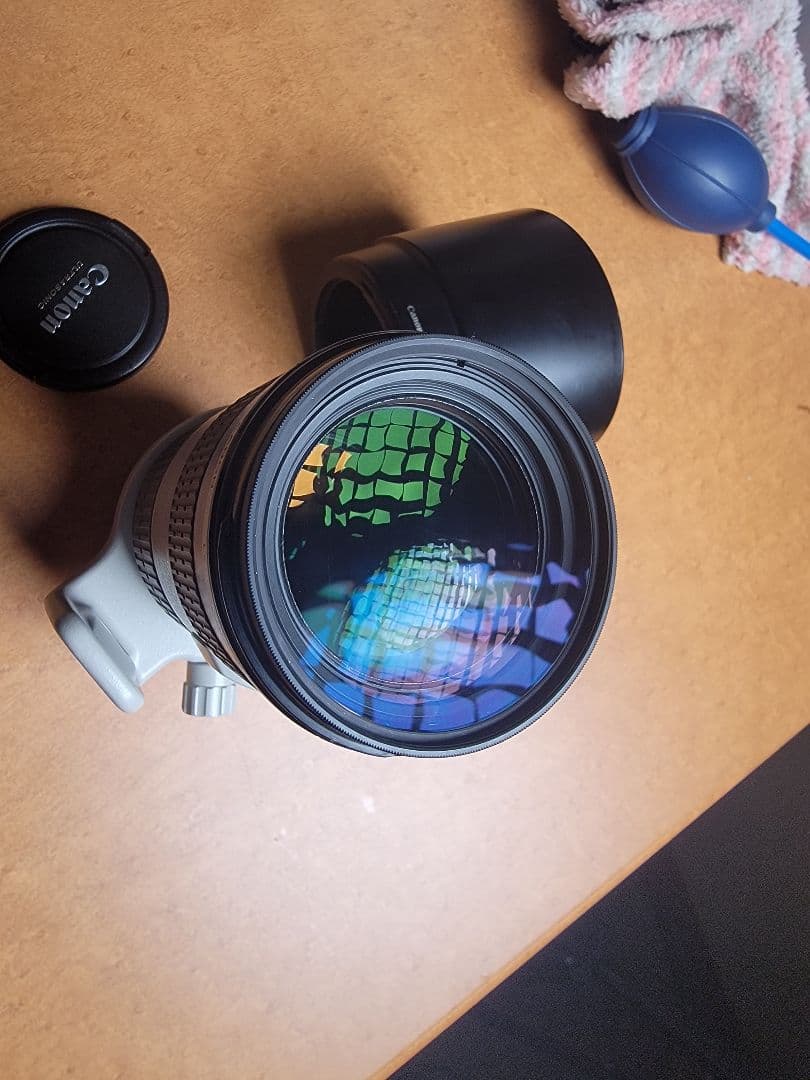Canon EF 70-200mm F4L IS USM + 保護フィルター付き