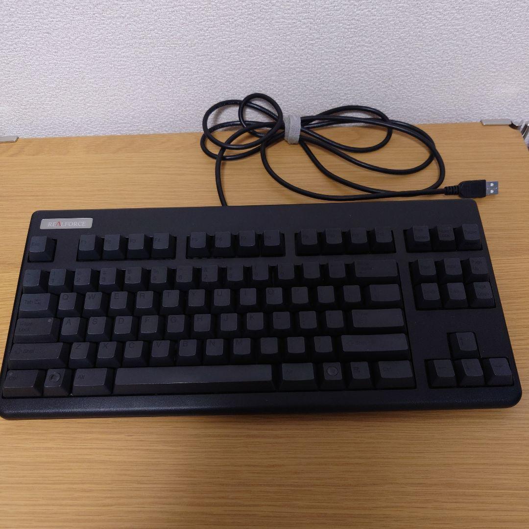 Realforce 87UB 静音モデル SE170S 黒