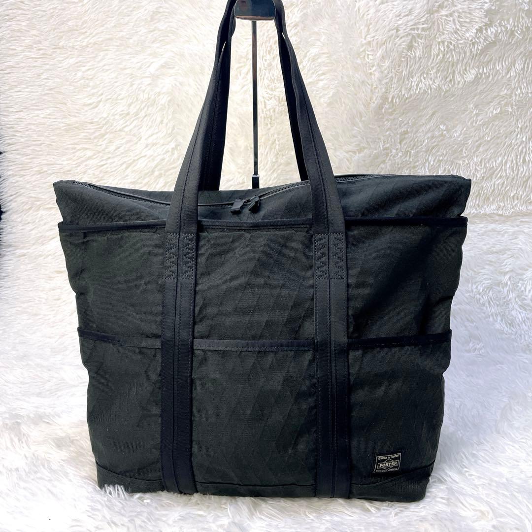 【極美品】ポーター ハイブリッド トートバッグ 防水 キルティング