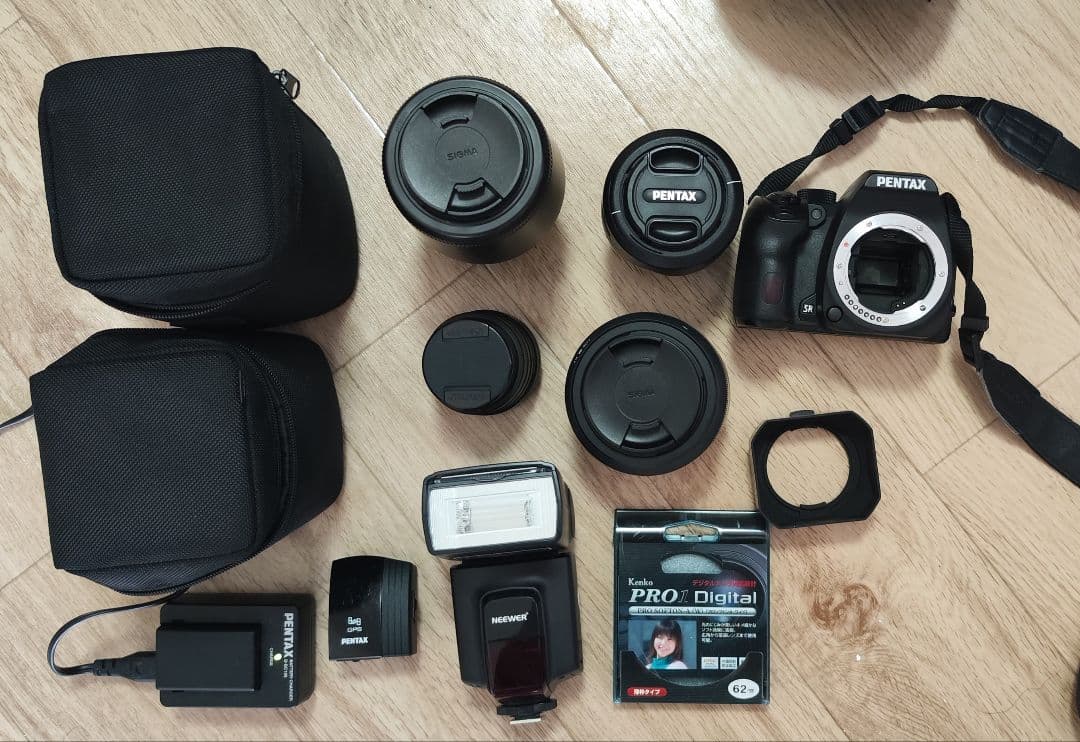 pentax k70 レンズ4本セット+アストロレーサー