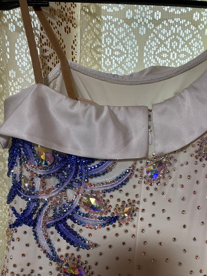 社交ダンス.モダンドレス.スタンダードドレス.ソシアルダンス.グラデーション