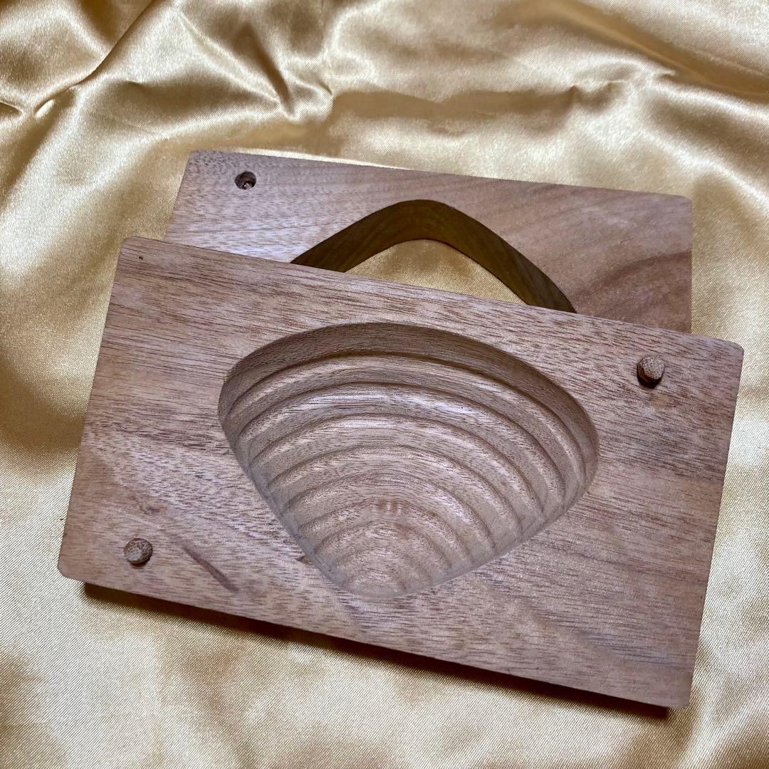 和菓子型 木製 セット　干菓子　生菓子