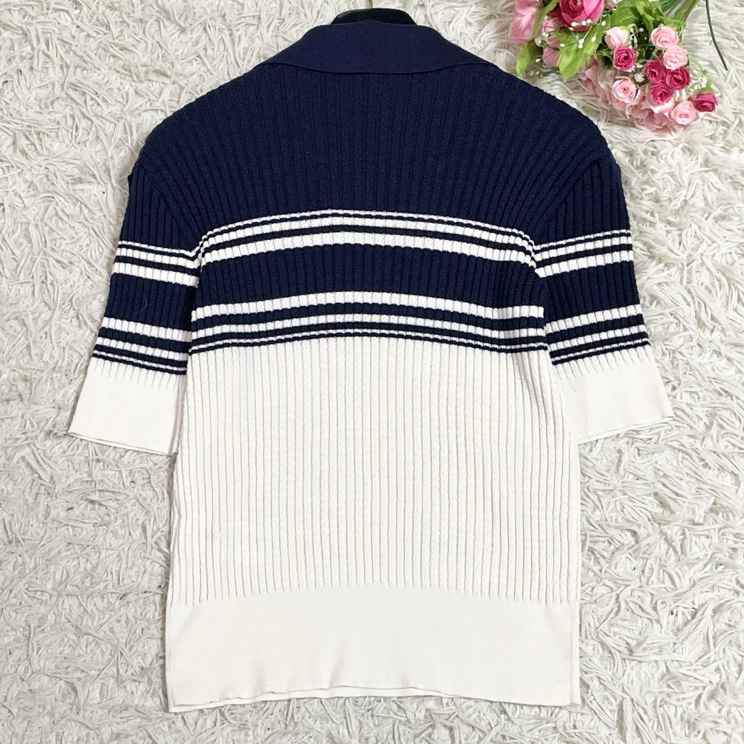 極美品● ラルフローレン パープルレーベル ニット カットソー ウール M