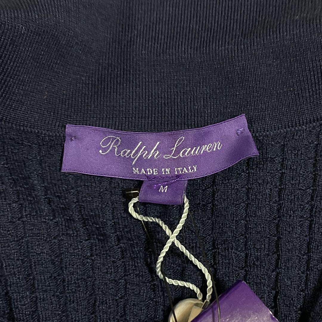 極美品● ラルフローレン パープルレーベル ニット カットソー ウール M