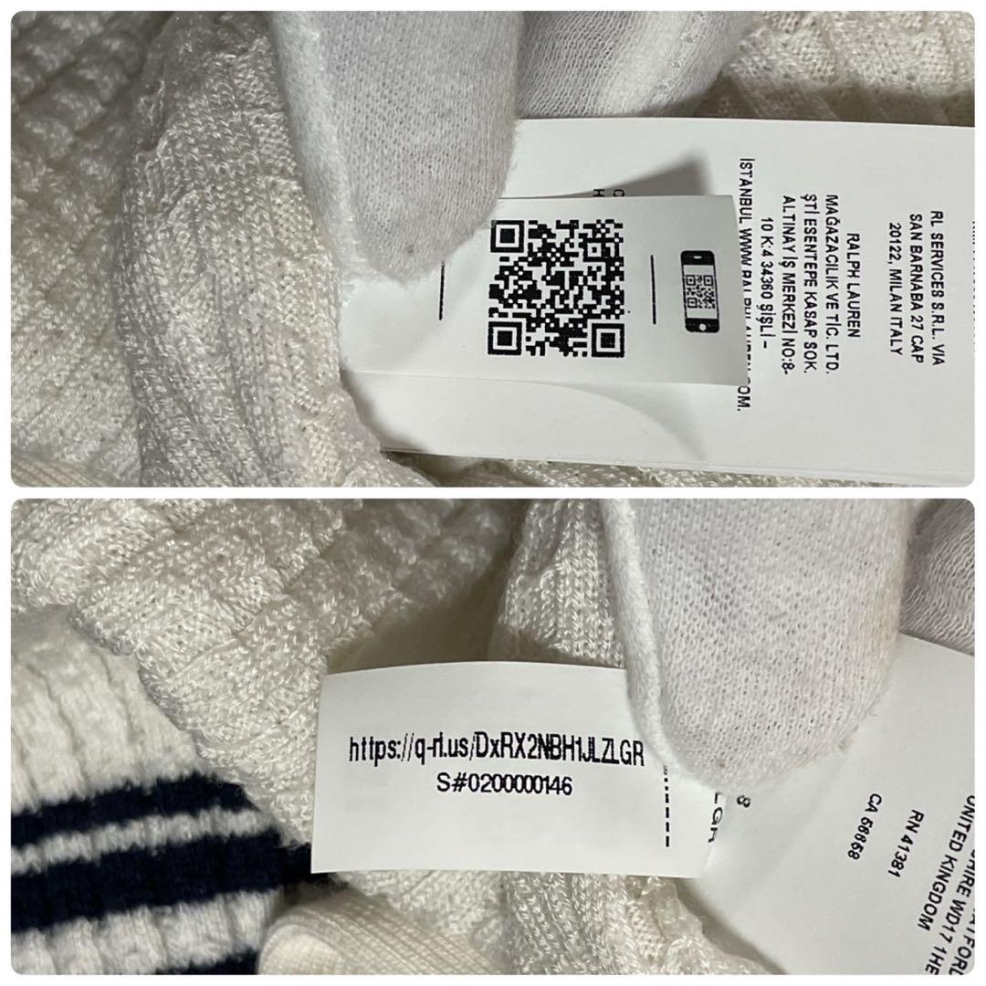 極美品● ラルフローレン パープルレーベル ニット カットソー ウール M