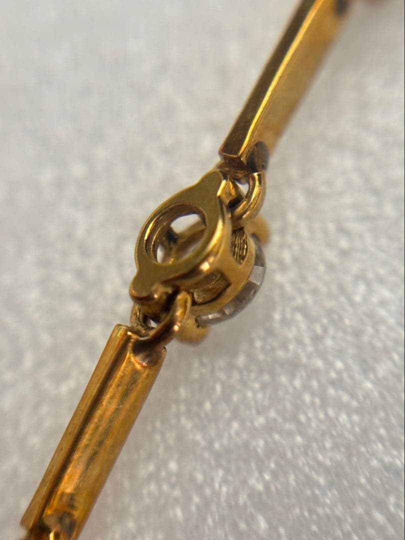 【 K18 / ネックレストップ】ダイヤ0.42ct チャーム 1.12g