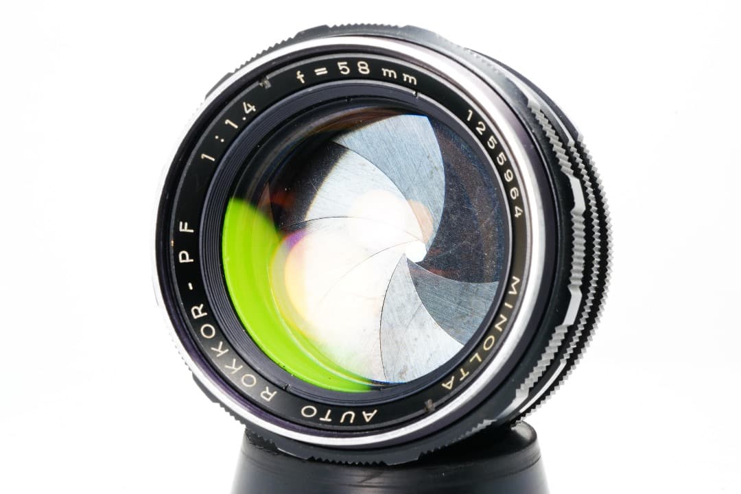 【バブルボケ】ミノルタ Auto-Rokkor-PF 58mm F1.4 125