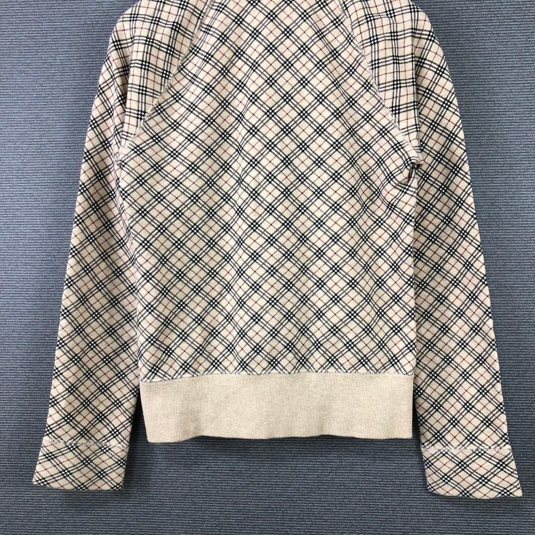 BURBERRY ノバチェック トラックジャケット 38 ベージュ