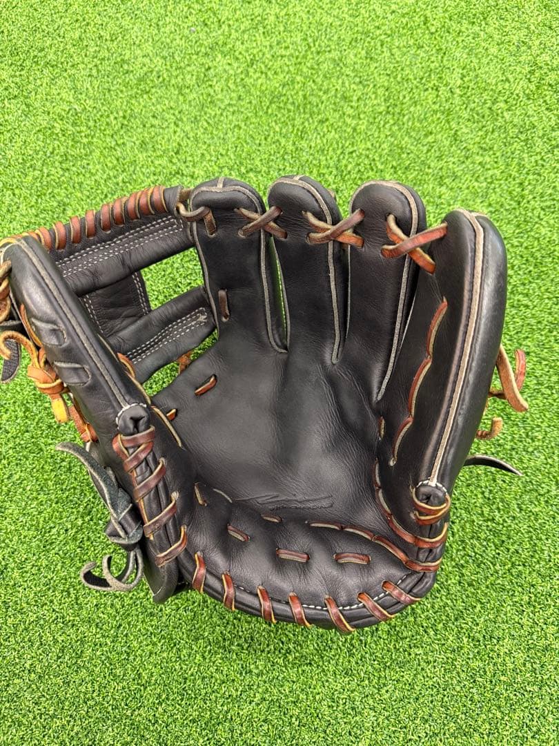 IPセレクトレザー製 軟式グローブ 黒