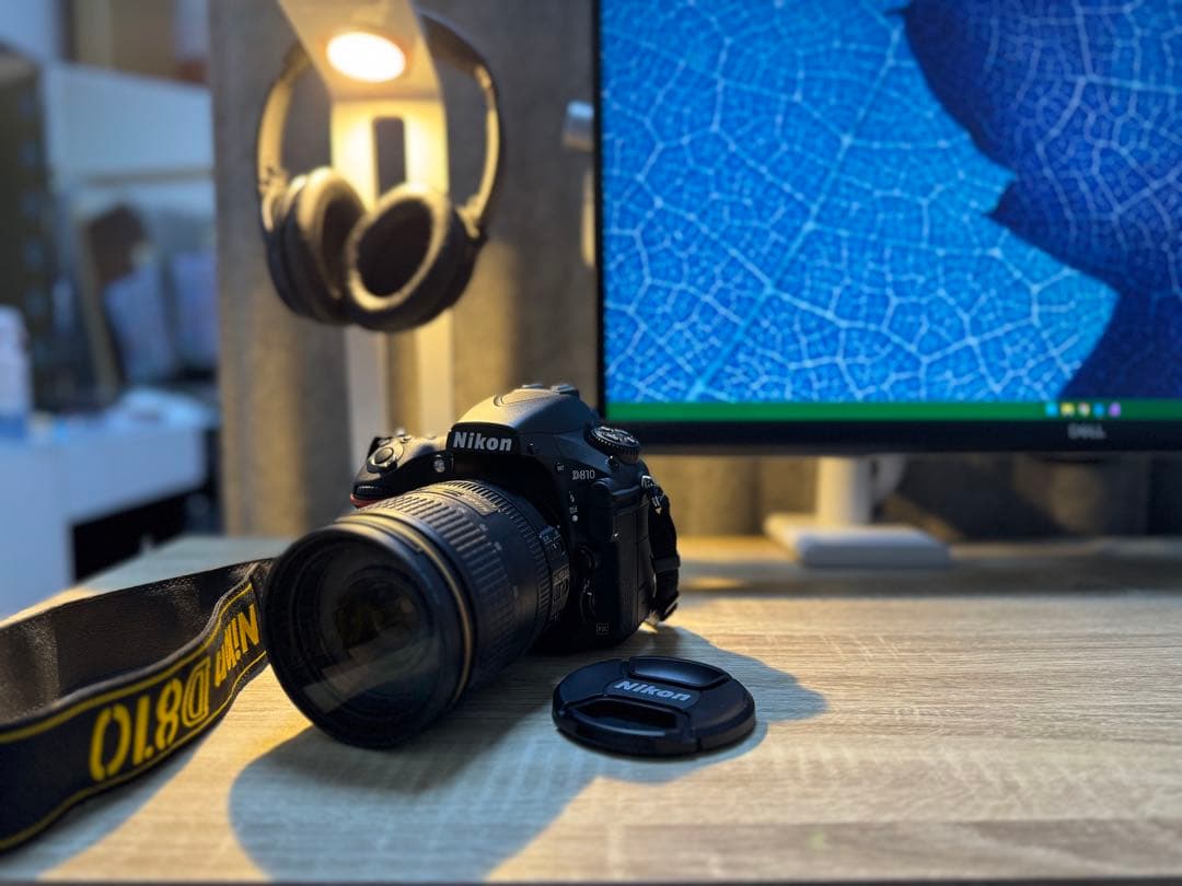 美品　極少813ショット Nikon D810 本体　付属品リコモン付き