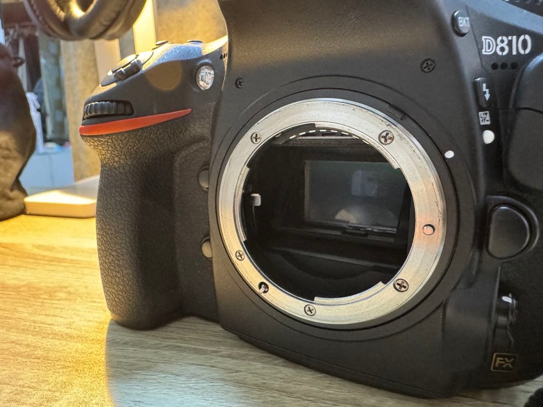 美品　極少813ショット Nikon D810 本体　付属品リコモン付き