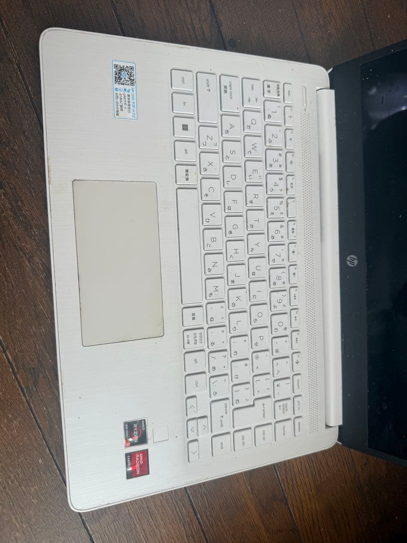 HP Ryzen 5 5625U ノートPC 液晶モニター割れ